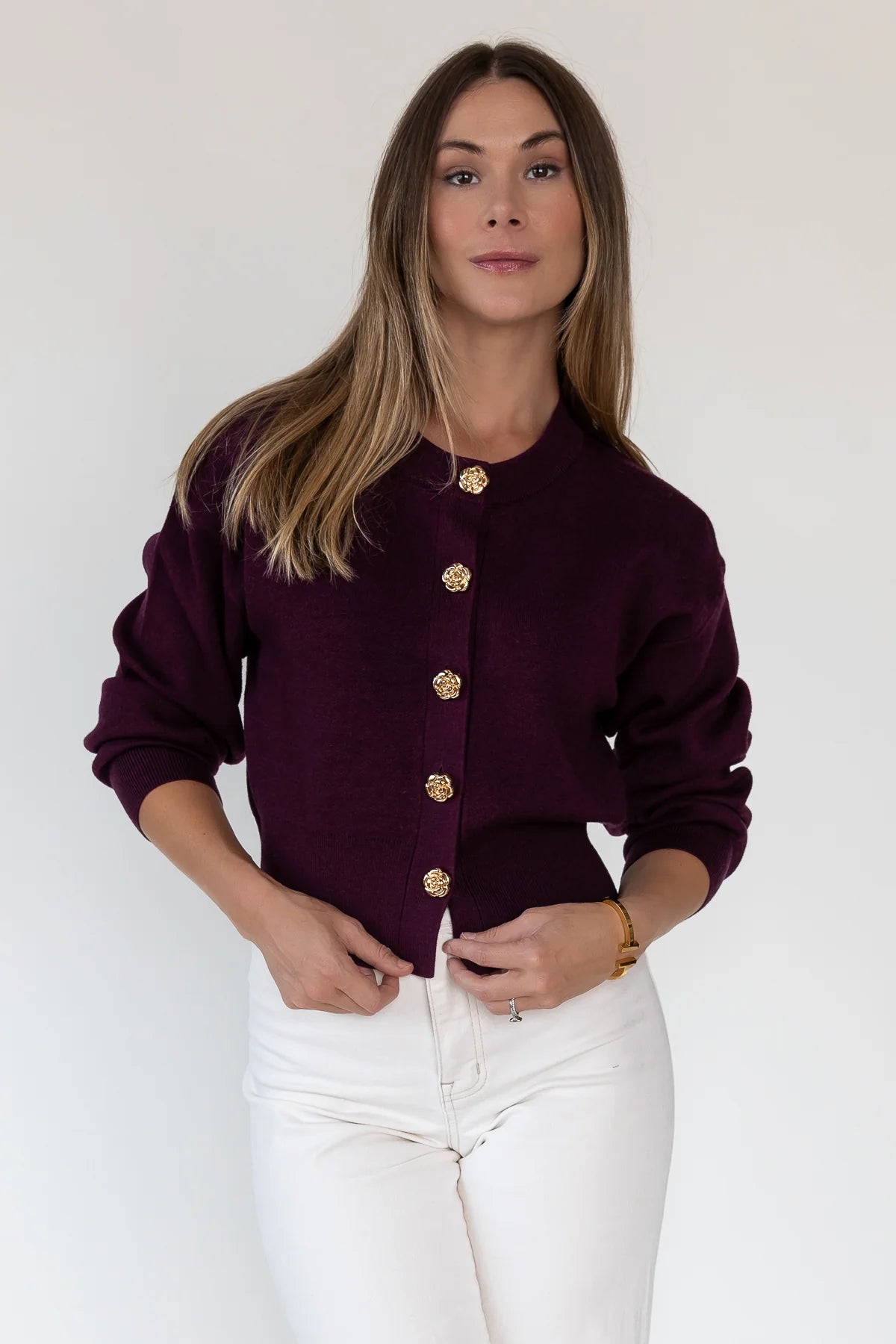 Grace | Red Cardigan